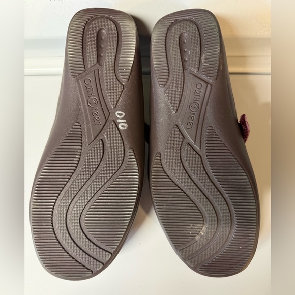 Orthofeet Women's Orthopedic Leather Chelsea Loafer size 8.5 D wide - Picture 6 of 10